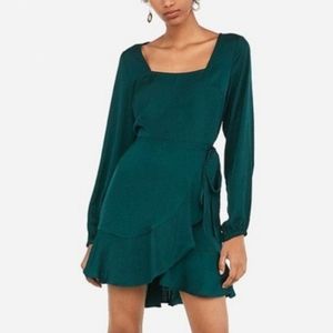 Express Emerald Green Dress